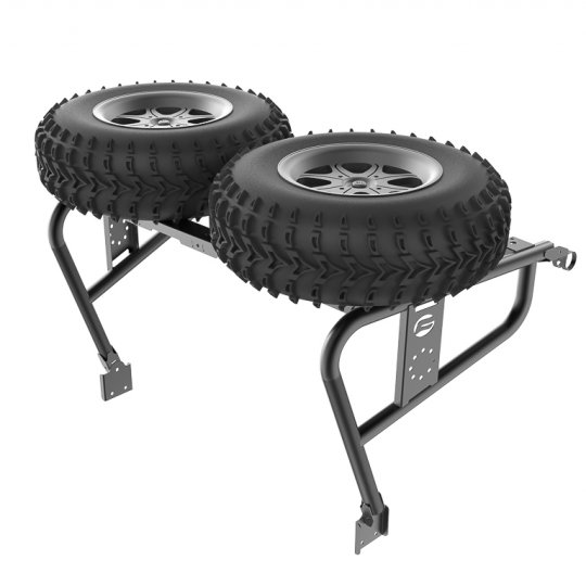 The rack for a spare wheel and canister CFMoto ZFORCE
